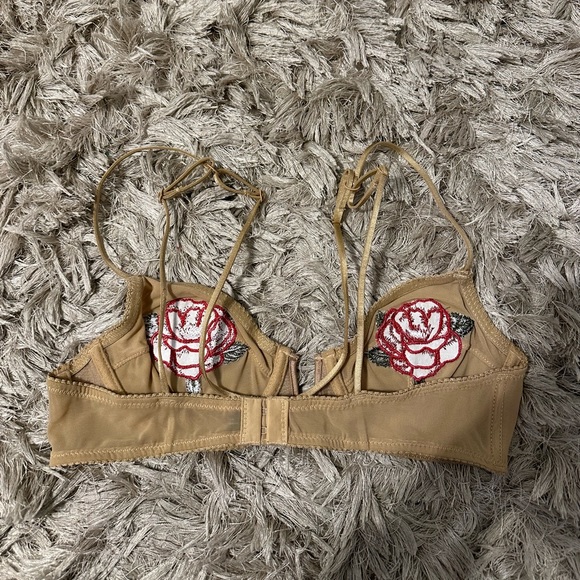 Out From Under Be Mine Sheer Applique Underwire Bra - Picture 9 of 12